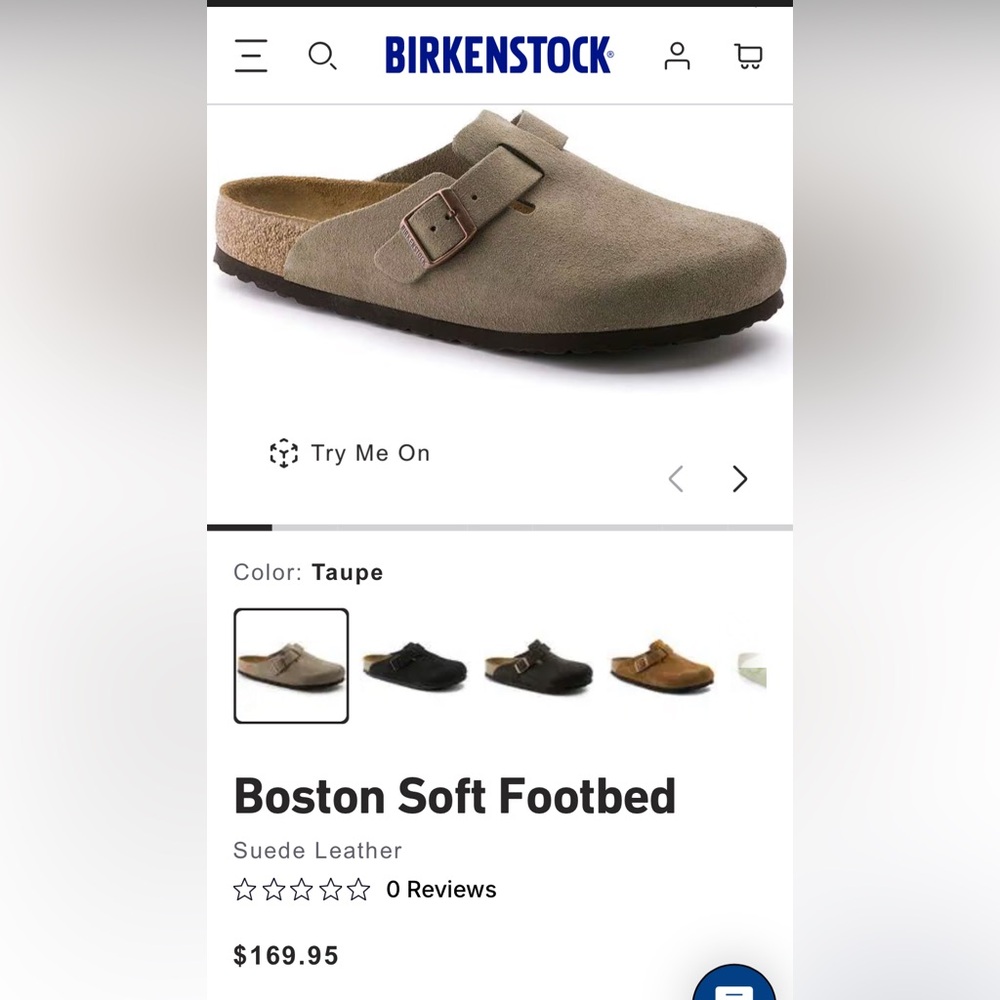 Birkenstock Boston Soft Footbed unisex size 40 EU. - Picture 9 of 9